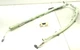 2014-2023 MASERATI GHIBLI LEFT DRIVER SIDE ROOF CURTAIN HEAD AIRBAG AIR BAG OEM.