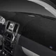 For GMC P25/P2500 Van 71-73 Dash Designs Brushed Suede Black Dash Cover