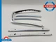 Audi A5 S5 Convertible Door Panel Interior Trim Molding Aluminum Set 10-17 OEM