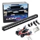 20" 100W High Power Single-Row LED Light Bar Kits For Off-Road Truck SUV ATV UTV