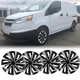 For Chevy City Express 15" 4Pcs Wheel Covers Snap On Hub Caps Tire & Steel Rim