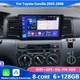 For Toyota Corolla 2003-2008 Android 13 Apple CarPlay Car Stereo Radio 6+128GB