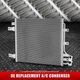For 12-18 Jeep Wrangler Jk Factory Style Aluminum Front A/C Condenser Assembly