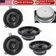 4 Pack Kicker Speaker Upgrade For 2007-2018 Jeep Wrangler JK JKU, 77KICK10