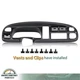For 1998-2002 Dodge Ram 1500 2500 3500 Dash Board Bezel Cover Instrument W/Vents