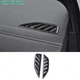 For Volkswagen ID.4 21-23 ABS Carbon Fiber Dashboard Side Outlet Vent Cover Trim