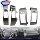 Set Car Center Inner A/C Dash Air Vent Cover Trim For Toyota Prius 2004-2009