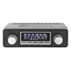 Custom Autosound USA-850 Black Bezel Radio Chevy Camaro 67-68