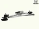 Front Windshield Wiper Transmission Linkage & Motor OEM 2019-2025 Toyota RAV4