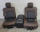 2017-2023 Nissan Armada Brown/Black Leather Front Bucket Seats w/Console