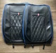 Toyota C-HR Seat Top Covers for Driver and Passenger Seats (Leather Material)