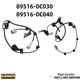 Front ABS Wheel Speed Sensor Wire Harness Set Fits for Toyota Tundra Sequoia US