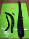 07-13 Mercedes W221 S550 S600 Dashboard Air Vent Trim Panel Cover Set Black D59