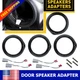 Door Speaker Upgrade Kit For 2007-2014 Honda CR-V 6.5" 6.75" Spacers