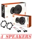 JBL Stage3 Series Front/Rear Speaker for 1999 - 2006 Sierra Crew Cab 4 door ONLY