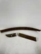 2008-2012 Honda Accord Dash Woodgrain Trim Bezel Set 3 pcs Factory OEM LHD