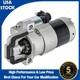 New Starter Motor for Mazda	6 2009-2010 L4 2.5L Mazda	6	2003-2008	L4 2.3L 17908N