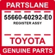 Toyota OEM Genuine Instrument Panel Register AC Heater Air Vent 55660-60292-E0