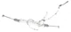 07 08 09 MERCEDES-BENZ S550 W221 POWER STEERING RACK & PINION  OEM