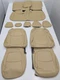 For Toyota RAV-4 LE XLE Hybrid 2019-2025 Rav4 Tan Leather Seat Covers T260