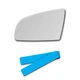 S-506L Replacement Mirror Glass for Audi A3 A4 A6 S4 S6 Driver Side View Left LH