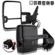 Fits 2007-2014 Chevy Silverado Sierra Pair Tow Power Heated LED Signal Mirrors