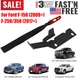 For Ford F-150 F-250 F-350 Rear Seat Quick Latch Release Kit Black Strap