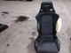 2008 MITSUBISHI LANCERMIT Black Leather Driver Left Side Front Bucket Seat TRM X