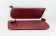 1987-1996 Ford F150 F250 F350 Bronco Red Vinyl Sun Visors Pair w/ Clips OEM