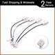 4pcs Door Speaker Wire Adapter Wiring Harness For Dodge Jeep Chrysler 72-6514