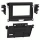 Metra 99-5857B Double DIN Black Stereo Dash Kit for 2019-2021 Ford Ranger