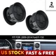 2*Black Air Vent Louvre AC Heater Interior For Ford F150 09-14 Dashboard Louvers