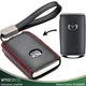 Vitodeco 4-Button Leather Key Fob Case for 2019 - 2026 Mazda 3,CX-5,CX-50,CX-90