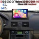 4G+64GB For Volvo XC90 2004-2014 Apple Carplay Car Stereo Radio Android14 GPS BT