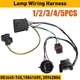 25962806 Headlight Wiring Harness For 2007-13 Chevrolet Silverado 2500 HD1-5set