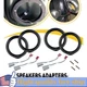2 Pair 6.5" Car Speaker Adapter Board+Wiring Harness Connector For Honda-Civic W
