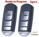 2 For 2014 2015 2016 2017 2018 Mazda 6 Smart Remote Car Key Fob WAZSKE13D01