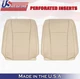 2017 For Ford F150 Lariat Driver & Passenger Top Perf Leather Seat Covers Tan