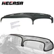 Hard Dash Cover For 98-02 Dodge Ram 1500 2500 3500 Dashboard Overlay Dark Grey