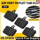 4Pcs/Set For BMW 3 Series E90 E91 E92 Front A/C Air Vent Outlet Tab Clip Repair