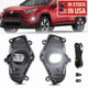For Toyota RAV4 2019-2025 Auto LED Fog Light Bumper Bezel Harness Switch Kit