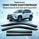 For Toyota Rav4 2019-2023 2024 Vent Wind Deflector Window Visor Rain Guard Shade