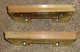 1962-64 Chevy Corvette Armrest Support Brackets Pair Original OEM GM # 4782299