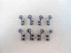8 OLD SCHOOL NOS THROTTLE ROD LINKAGE CLIPS! FITS ALL EARLY FORDS! 3611-4GX
