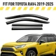 Rain Guards Vent Visors Shade for 2019-2025 Toyota RAV4