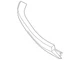 Genuine BMW Pull Handle 51-42-7-470-709