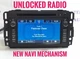 Unlocked Buick Navigation GPS Display Radio Stereo Receiver   GM703