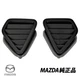 MAZDA GENUINE OEM RX-7 FC3S Demister Grill Dashboard Vent Pair GRAY