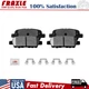 Rear Disc Brake Pads For Nissan Altima Rogue Maxima Murano Sentra Pathfinder
