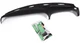 Black Dash Cover Molded Cap Overlay For 1998-01 Dodge Ram 1500 1998-02 2500 3500